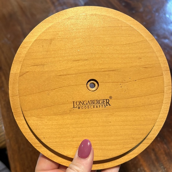 Toilet paper holder longaberger basket - Picture 5 of 13